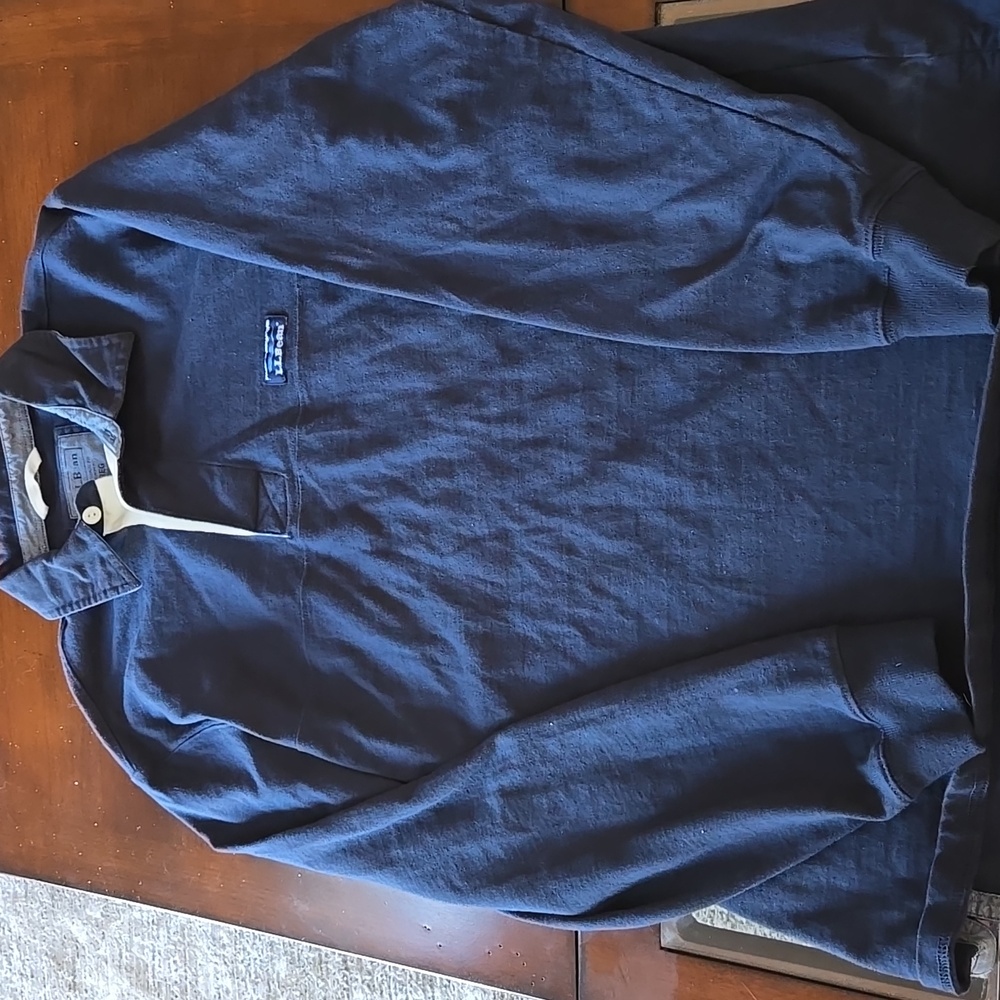 L.L. Bean Navy Blue Men's Polo Shirt